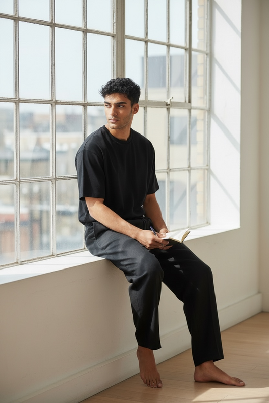 Relaxed Wide-Leg Pants